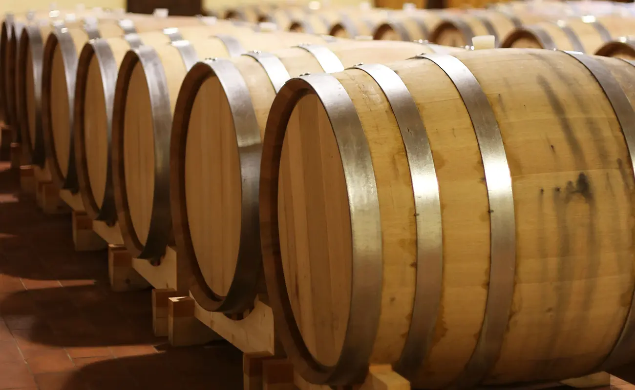 Casali wine barrels